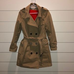 LOFT belted trench coat